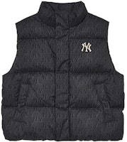MLB NY Yankees FW23 Monogram Puffer Vest Unisex Black 3ADVM0136-50BKS MLB NY Yankees FW23 Monogram Puffer Vest Unisex Black 3ADVM0136-50BKS