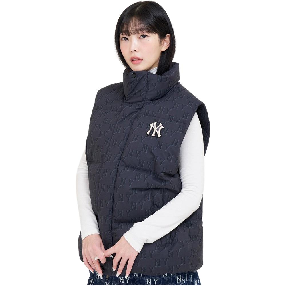 Details for MLB NY Yankees FW23 Monogram Rompi Puffer Unisex Hitam 3ADVM0136-50BKS