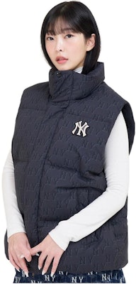 MLB NY Yankees FW23 Monogram Rompi Puffer Unisex Hitam 3ADVM0136-50BKS Details for MLB NY Yankees FW23 Monogram Rompi Puffer Unisex Hitam 3ADVM0136-50BKS