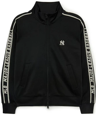 MLB NY Yankees Letter Relaxed Fit Bomber Jacket Unisex Black 3ATRB0434-50BKS Buy MLB NY Yankees Letter Relaxed Fit Bomber Jacket Unisex Black 3ATRB0434-50BKS