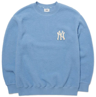 MLB NY Yankees Logo Fleece Crewneck Sweatshirt Unisex Winter Blue 3AMTF5116-50BLL Order MLB NY Yankees Logo Fleece Crewneck Sweatshirt Unisex Winter Blue 3AMTF5116-50BLL