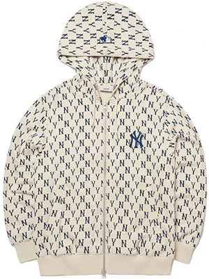 MLB NY Yankees Logo Print Hoodie Cream Unisex Long Sleeve Full-Zip Sweatshirt 3ATRM0121-50CRS Order MLB NY Yankees Logo Print Hoodie Cream Unisex Long Sleeve Full-Zip Sweatshirt 3ATRM0121-50CRS