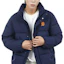 Lookbook MLB NY Yankees Jaket Puffer Angin Navy Unisex Lengan Panjang Kerah Tinggi Hangat 3ADJB0526-46NYD
