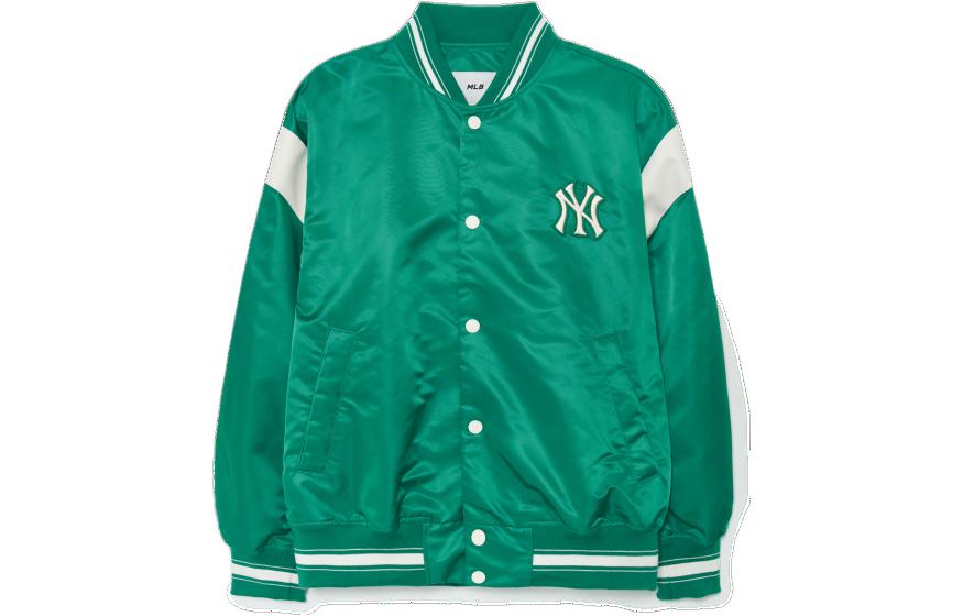 MLB Nylon Varsity New York Yankees Baseball Collar Jacket Unisex 3AJPV0331-50GNP