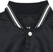 Sizing MLB 尼龍紐約洋基棒球領夾克 男女通用 黑色 3AJPV0331-50BKS