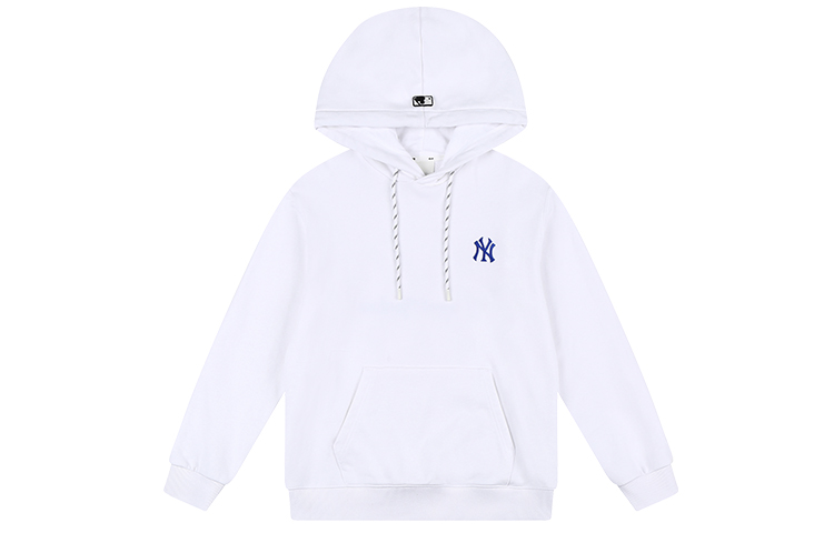 MLB Oversized Logo Embroidered Hoodie Unisex White 31HD08111-50W 圖 3