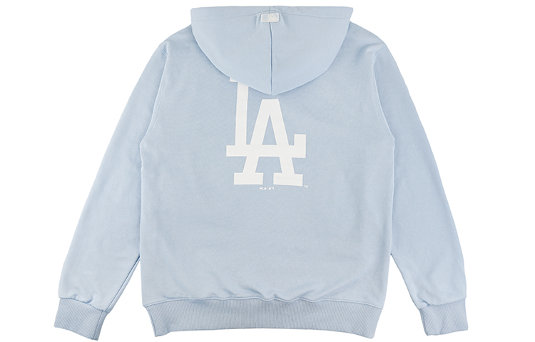 MLB Oversized Logo Hoodie Unisex Sky Blue 31HD01041-07S