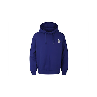 MLB Oversized Logo Print College Sweatshirt Unisex - Blue 31HDR1941-07U