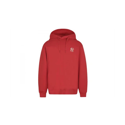 MLB Oversized Thin Sports Sweatshirt with Large Logo Print Unisex Red 31HDR1941-50R
