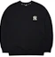 Lookbook MLB佩斯利Logo黑色男女同款圆领卫衣 3AMT53014-50BKS