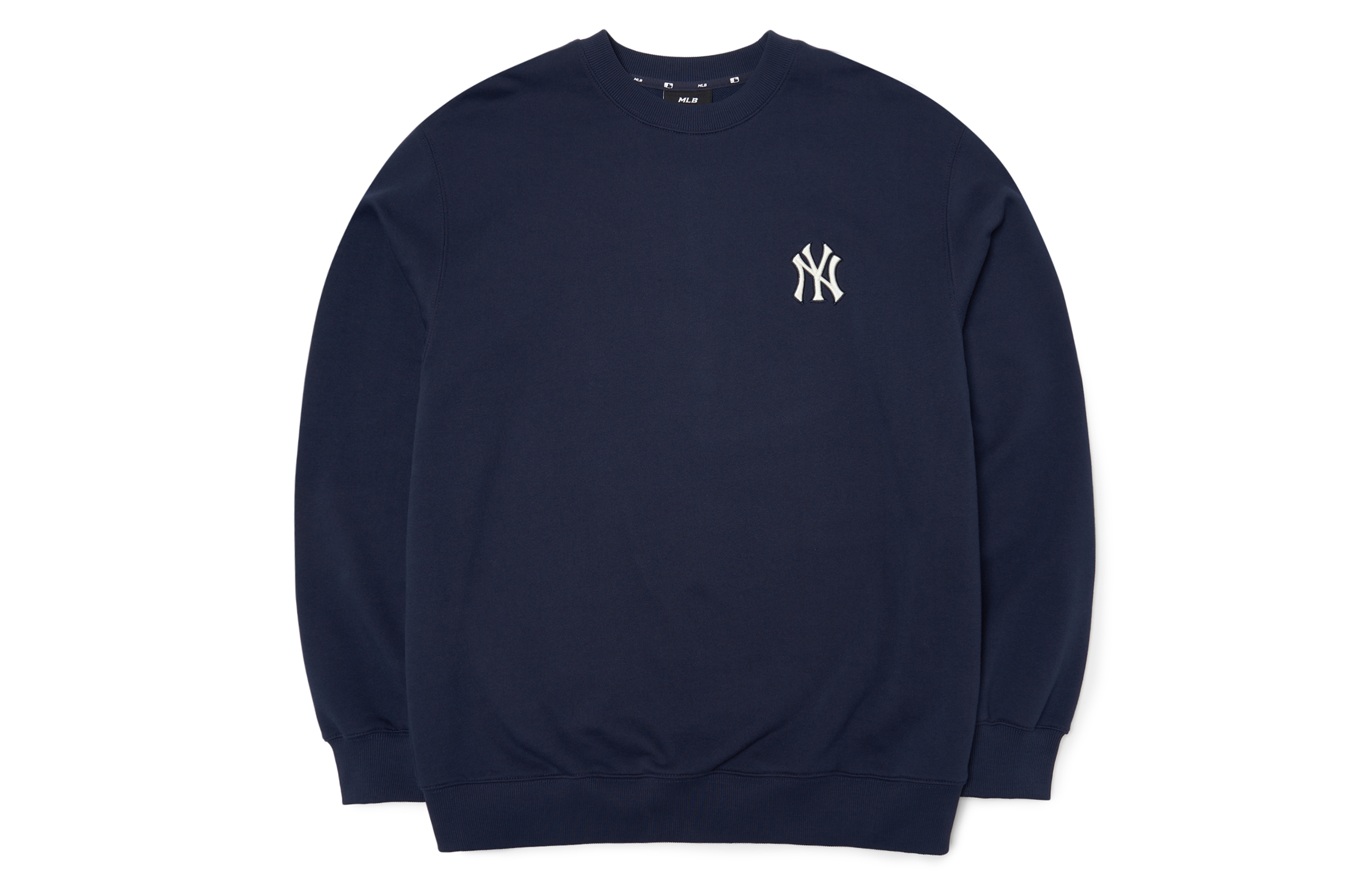 Lookbook MLB Paisley New York Yankees Crewneck Sweatshirt Navy Unisex Musim Gugur 3AMT53014-50NYD