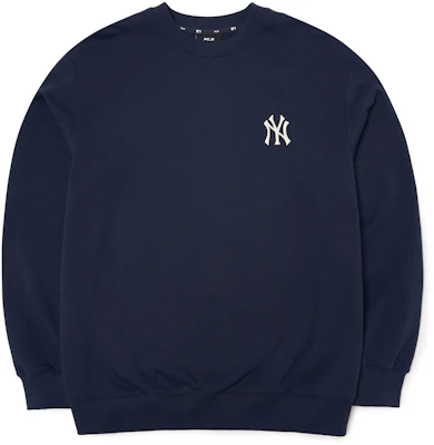 MLB Paisley New York Yankees Crewneck Sweatshirt Navy Unisex Musim Gugur 3AMT53014-50NYD Lookbook MLB Paisley New York Yankees Crewneck Sweatshirt Navy Unisex Musim Gugur 3AMT53014-50NYD