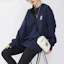 Shop MLB Paisley New York Yankees Crewneck Sweatshirt Navy Unisex Musim Gugur 3AMT53014-50NYD