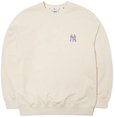 MLB 佩斯利宽松版型中性奶白色套头衫 3AMT53014-50CRS Lookbook MLB 佩斯利宽松版型中性奶白色套头衫 3AMT53014-50CRS