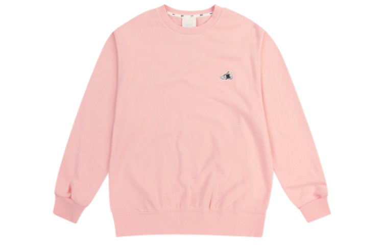 MLB Pink Embroidered Logo Unisex Long Sleeve Sweatshirt 31MTC4941-50P
