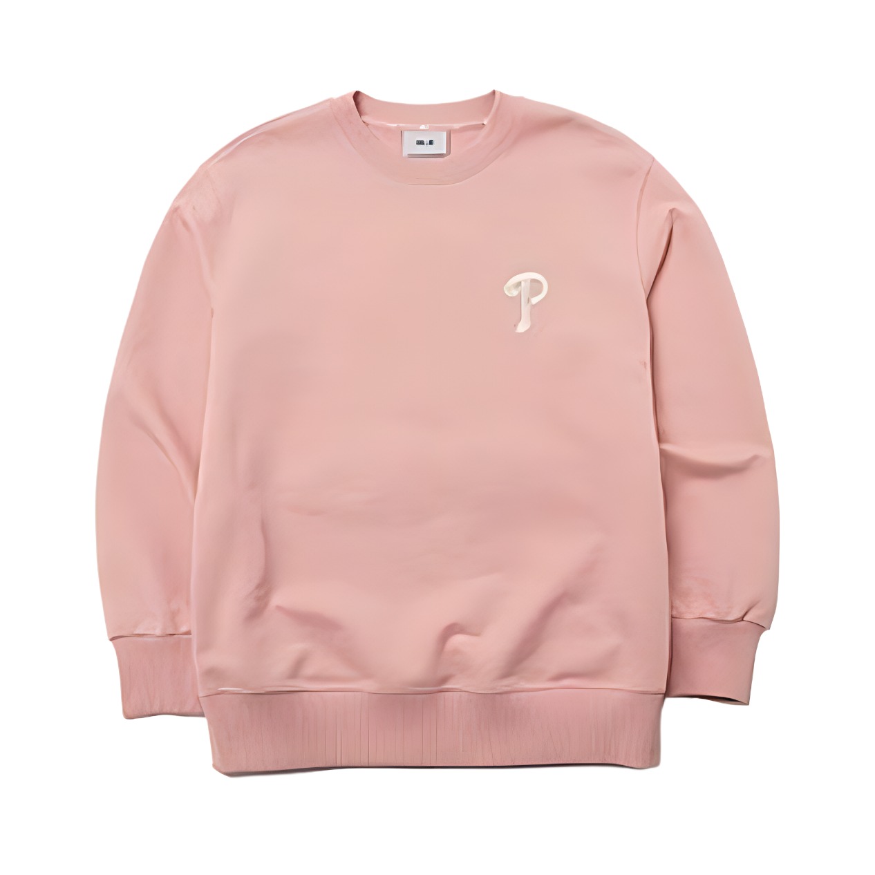 MLB Pink Fashion Crewneck Pullover Printed Sweatshirt Unisex Casual Style 3AMTEC114