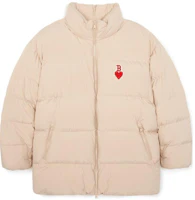 MLB Pink Heart Embroidered Zip-Up Jacket Unisex 3ADJH0236-43BGS MLB Pink Heart Embroidered Zip-Up Jacket Unisex 3ADJH0236-43BGS