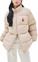 Sizing MLB Pink Heart Embroidered Zip-Up Jacket Unisex 3ADJH0236-43BGS