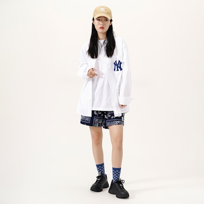MLBプラットフォーム 厚底スニーカー (ブラック) 3ASHCM01N-50BKS Cheap MLBプラットフォーム 厚底スニーカー (ブラック) 3ASHCM01N-50BKS