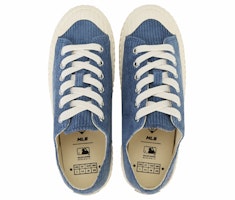 MLB 揮棒灯芯绒耐磨帆布鞋 女男同款 藍 Shop MLB 揮棒灯芯绒耐磨帆布鞋 女男同款 藍