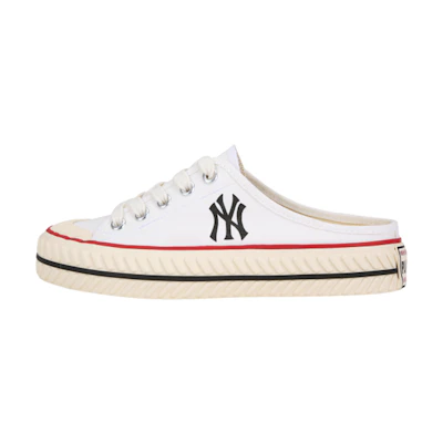 MLB Play Ball Canvas Low 'White Slip-On'