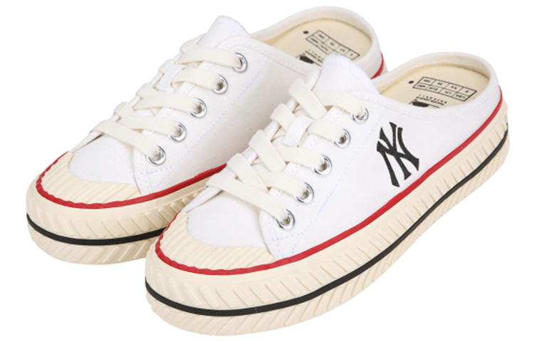 Order MLB Play Ball Canvas Low 'White Slip-On' 32SHS1111-50W