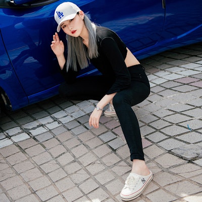 MLB Play Ball Canvas Low 'White Slip-On' 32SHS1111-50W 2