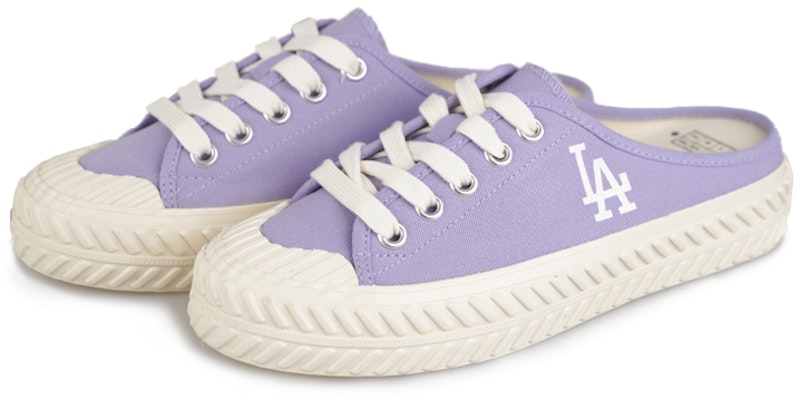 MLB Play Ball Low 'Violet' Canvas Slip-On Kasut Kanvas Ungu Rendah 32SHS1111-07V Lookbook MLB Play Ball Low 'Violet' Canvas Slip-On Kasut Kanvas Ungu Rendah 32SHS1111-07V