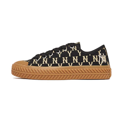 MLB Play Ball Low Top Canvas 'Black'