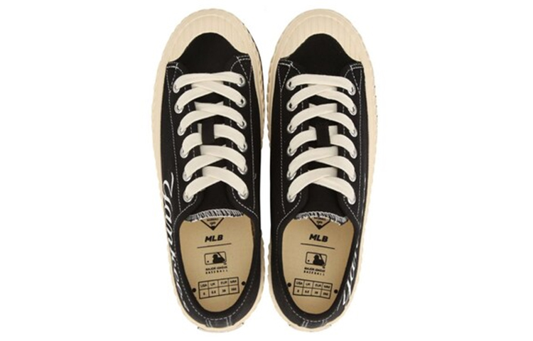 MLB Play Ball New York Yankees Canvas Low 'Black' 圖 4