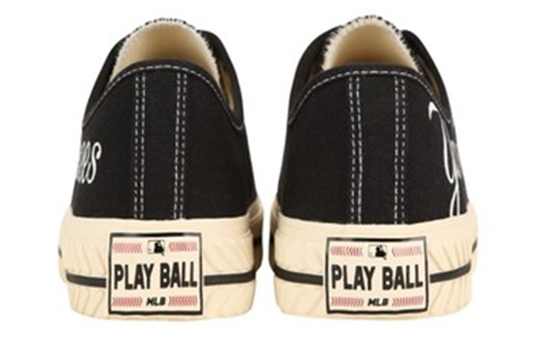 MLB Play Ball New York Yankees Canvas Low 'Black' 圖 5