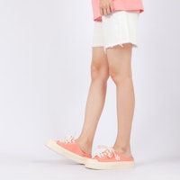 MLB Play Ball 半拖 低幫 帆布鞋 男女同款 櫻花粉 Details for MLB Play Ball 半拖 低幫 帆布鞋 男女同款 櫻花粉