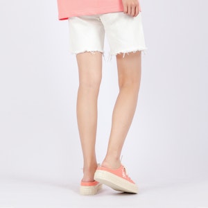 MLB樱花粉低帮帆布鞋无带款 32SHS1111-07P Sizing MLB樱花粉低帮帆布鞋无带款 32SHS1111-07P