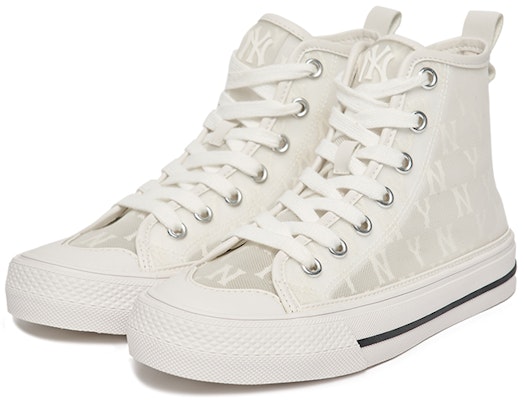 MLB Playball High 'Monogram Putih' 3ACVCMM2N-50GRS Lookbook MLB Playball High 'Monogram Putih' 3ACVCMM2N-50GRS