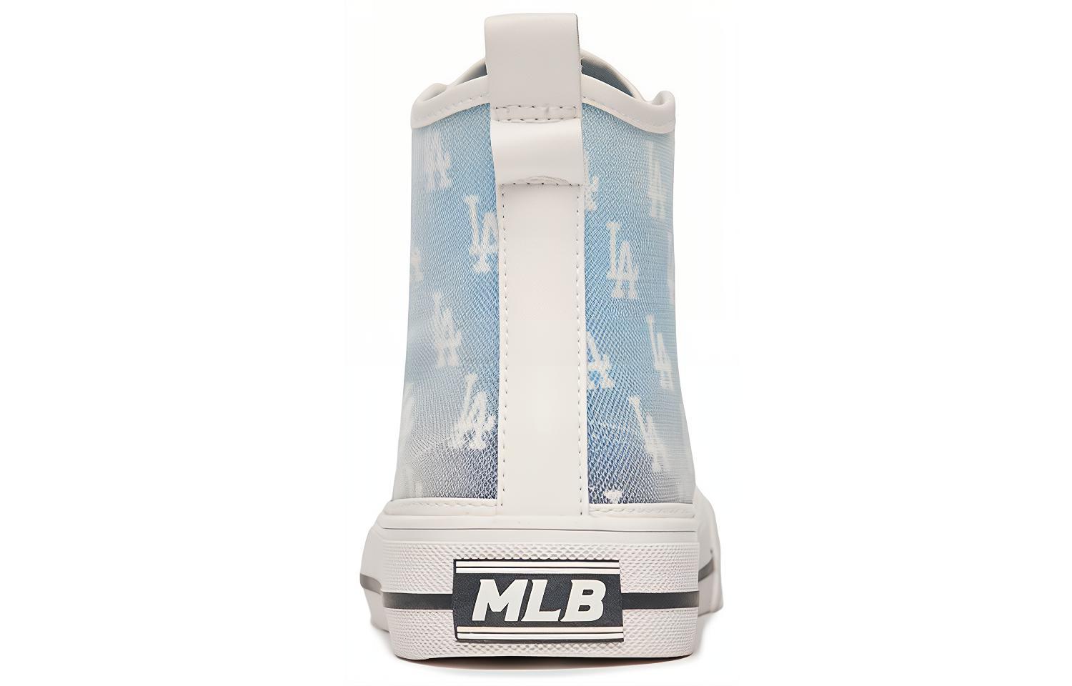 Purchase MLB Playball High '白色蓝色字母印花' 高帮鞋 3ACVCMM2N-07BLS