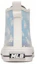 Purchase MLB Playball High '白色蓝色字母印花' 高帮鞋 3ACVCMM2N-07BLS
