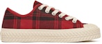 Order MLB Playball Low Top Kanvas 'Checkered Merah' 3ACVVC21N-50RDD
