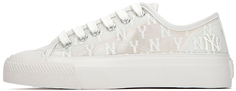 MLB Playball Mono Mesh 印花 流行休閒 低筒 帆布鞋 男女同款 象牙白 Buy MLB Playball Mono Mesh 印花 流行休閒 低筒 帆布鞋 男女同款 象牙白