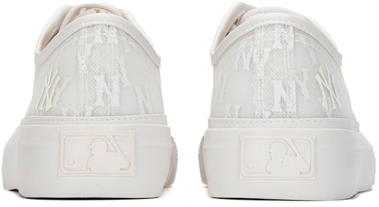 MLB Playball Mono Mesh 印花 流行休閒 低筒 帆布鞋 男女同款 象牙白 Purchase MLB Playball Mono Mesh 印花 流行休閒 低筒 帆布鞋 男女同款 象牙白