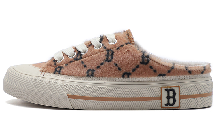 MLB Playball Mule 'Fashion Half-Drag in Dark Beige'