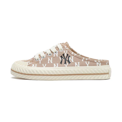 MLB Playball Mule 'Monogram Fashion Print Beige'