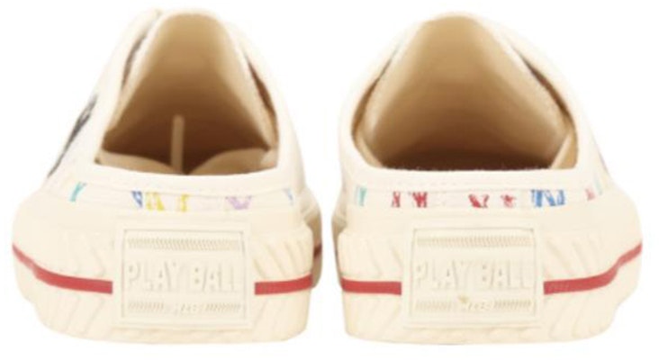MLB Playball Mule 'Monogram Putih' 32SHSM111-50W Shop MLB Playball Mule 'Monogram Putih' 32SHSM111-50W