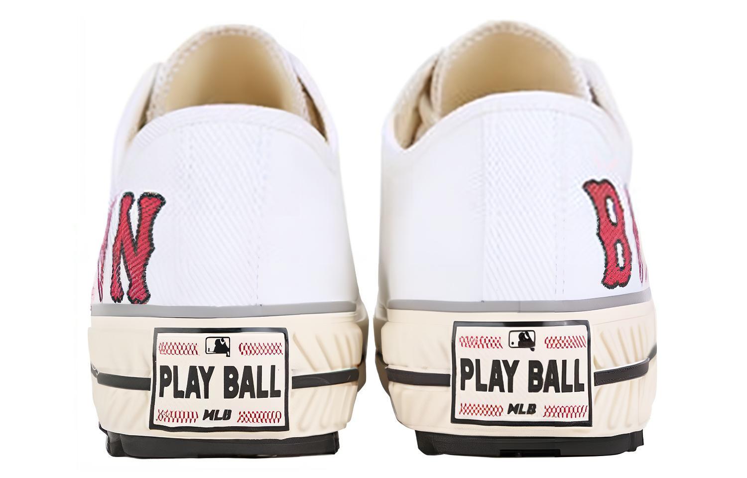 Lookbook MLB Playball New Chunky La Dodgers 休閒帆布鞋 白