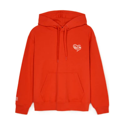 MLB Red Sox Logo Pullover Hoodie - Boston Red Sox Casual Outdoor Sportswear Red 3AHDH0144-43RDS