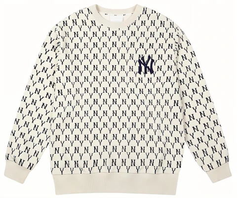 MLB复古满版花卉圆领卫衣中性款 31MTM2041-50I Order MLB复古满版花卉圆领卫衣中性款 31MTM2041-50I