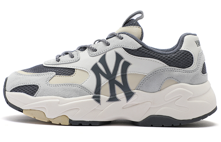 Buy MLB复古厚底低帮鞋“灰色” 3ASHC3S1N-50CGS