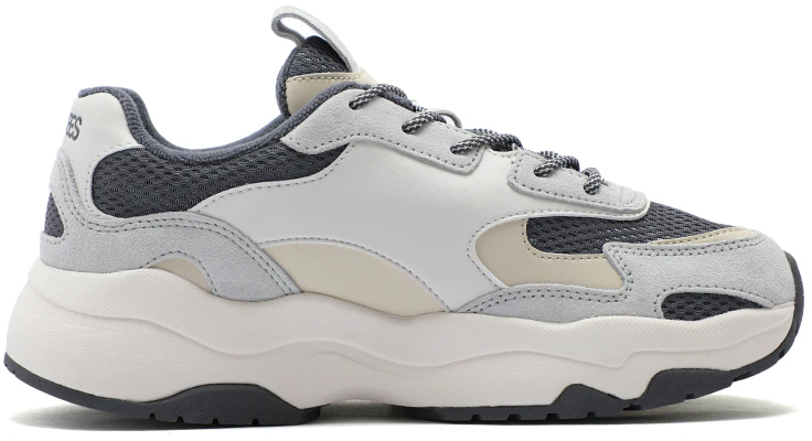 MLB复古厚底低帮鞋“灰色” 3ASHC3S1N-50CGS Order MLB复古厚底低帮鞋“灰色” 3ASHC3S1N-50CGS