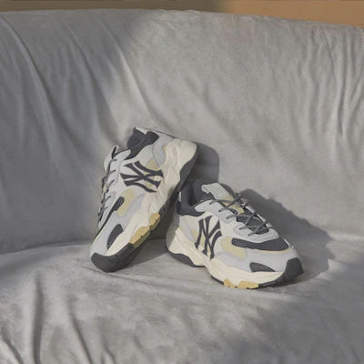 MLB复古厚底低帮鞋“灰色” 3ASHC3S1N-50CGS Purchase MLB复古厚底低帮鞋“灰色” 3ASHC3S1N-50CGS