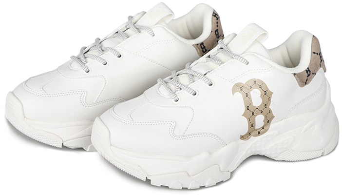 MLB 復古潮流增高 低筒老爹鞋 白色#送禮推薦 Lookbook MLB 復古潮流增高 低筒老爹鞋 白色#送禮推薦