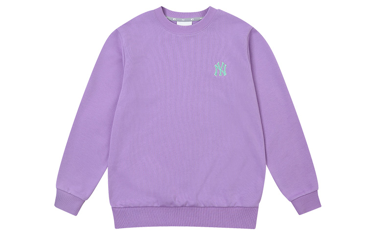 MLB Retro Logo Crewneck Sweatshirt Unisex - Purple 31MT03041-50V